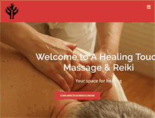 Tablet Screenshot of icmassage.net